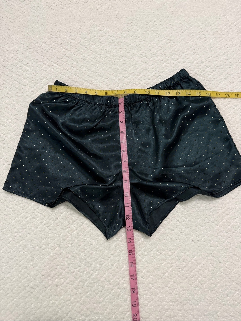 Lilac+London Satin Button-Down Pajama Top & Pajama Shorts Women’s Size Medium - Picture 4 of 13
